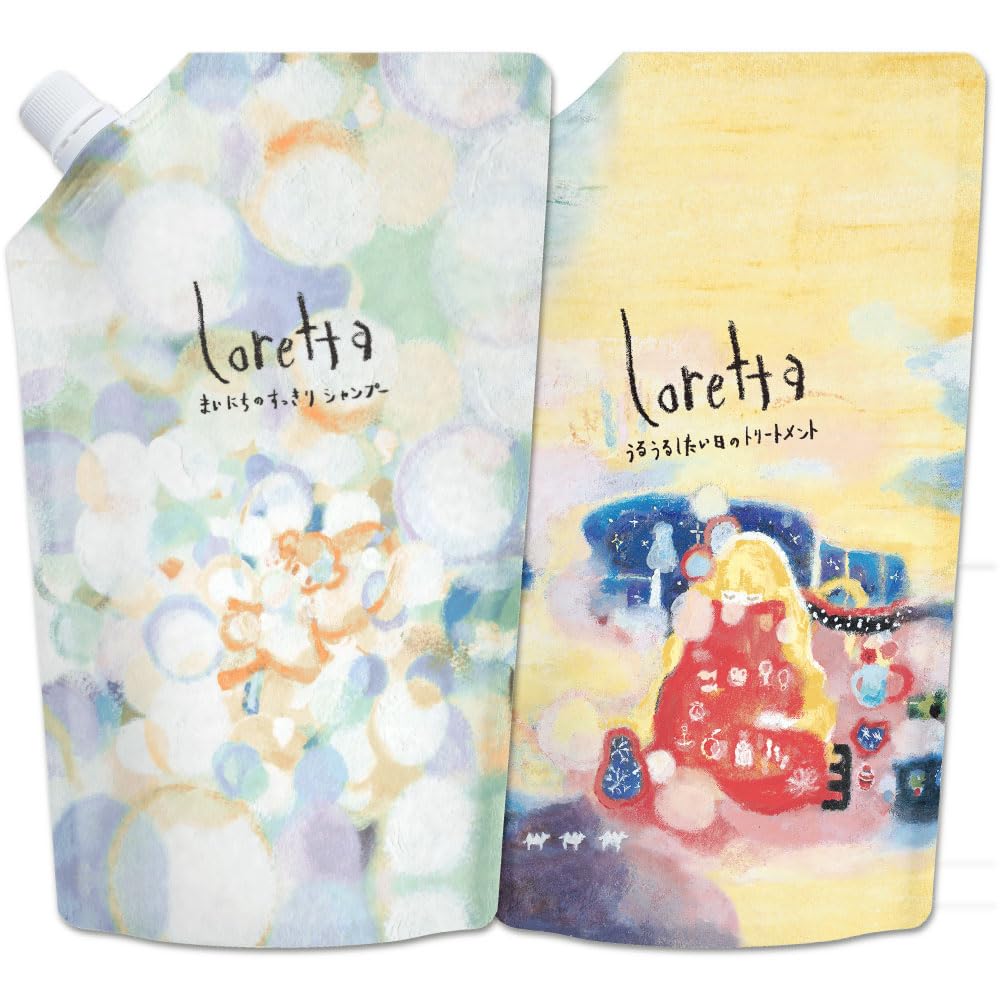 ロレッタ まいにちのすっきりシャンプー うるうるしたい日のトリートメント 業務用 61x+1qHTraL.jpg